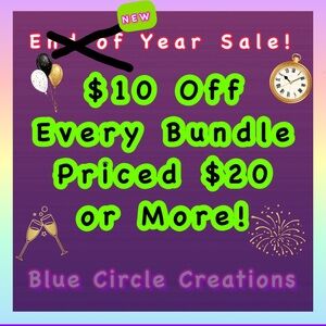 $10 Off Every Bundle Priced $20 or More!